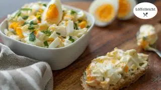 Delicious egg salad - a delicious and quick recipe for Easter brunch