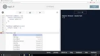 Basics of Functional Programming Javascript
