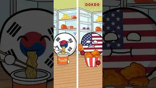 Different food | Countryballs