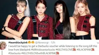 Starbucks clarifies the BLACKPINK 