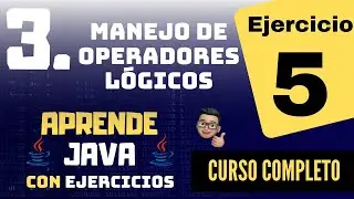 Manejo de Operadores Lógicos en Java - Ejercicio 5
