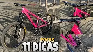 11 DICAS DE COMO DEIXAR SUA BIKE TOP | peças