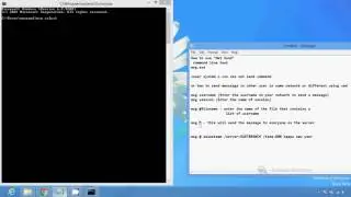 Net send command for sending message on same network.