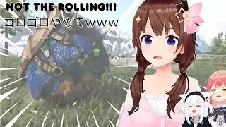 Sora rolls by FubuMiko and catches them off guard【Hololive】