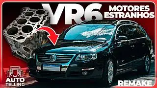 Motores Estranhos da Volkswagen: VR5, VR6, W8, W12 e... W10? | REMAKE EP 001