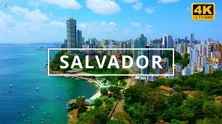 Salvador, Brazil 🇧🇷 | 4K Drone Footage