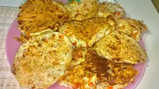 Очень Вкусные Овощные Оладьи с Ветчиной. Съедаются на РАЗ ДВА