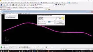 Horizontal and Vertical Alignment Report from MXROAD ||Highway Design ||