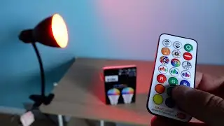 RGB Light bulbs with Remote to change the Color - iLC LED Light Bulb 85W