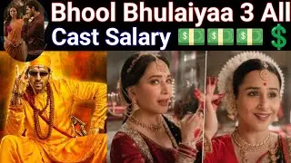Bhool Bhulaiyaa 3 Cast Salary: Kartik Aaryan Gets 10 Times More Than Madhuri Dixit, Vidya Balan’s
