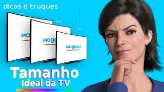 Tv no quarto? Na sala? Descubra o tamanho ideal para cada cômodo da sua casa! | Canal da Lu - Magalu