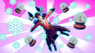 WHO CAN SURVIVE IN SNOW CANNON CIRCLE | TABS - Totally Accurate Battle Simulator