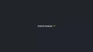Popup Maker Shortcode Button