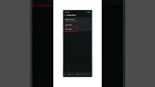 IMO Dark Mode?  