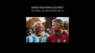 Some legends are simply timeless! 💯AI imagines #Ronaldo #Messi #ai #aigenerated #football #shorts