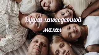 Будни многодетной мамы 🧚