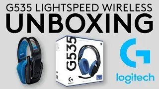 Logitech G535 LIGHTSPEED Wireless Headset UNBOXING!