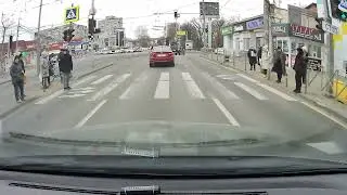 Краснодар.  Поездка на машине по городу  Показываю как выглядит город миллионник