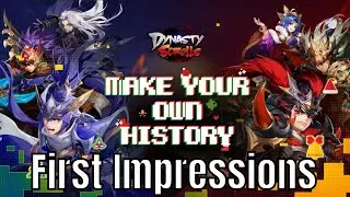 Dynasty Scrolls: Global Launch/First impressions