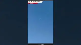 Missile launched from Lebanon intercepted by Israeli anti missile system. #gaza #israel #news