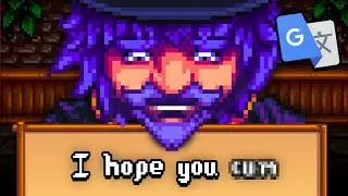 I Google Translated Stardew Scenes 100 Times