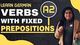 Verbs with Fixed Preposition/German verbs with preposition/ Learn German Prepositions
