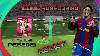 👿👿100 RATED RONALDHINO GUACHO 🔥🔥GAMEPLAY  INSANE IN PES MOBILE 2021