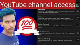 How to Use Channel Permissions 2025| How to Add Editors & Managers to Your YouTube Channel!