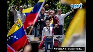 María Corina Machado Se Pronuncia Hoy 6 de Agosto de 2024 ¡Sigue Adelante Pese a la represión!