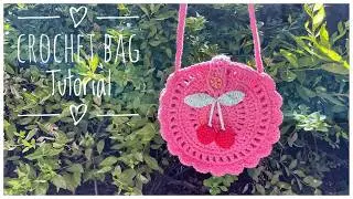 Crochet Bag for a Girl! Round Bag / Master Class | Easy Crochet Bag | DIY