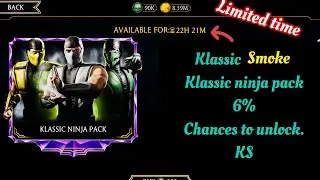 Klassic Ninja Huge Pack Open...| Klassic Smoke Unlocking...| Mortal Kombat Mobile