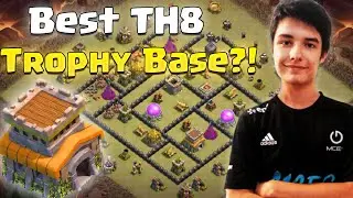 TH8 TROPHY BASE | Speedbuild with Base Link | Clash of Clans