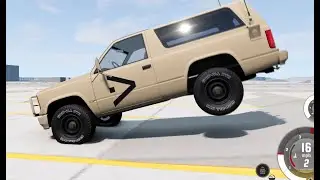 BeamNG Drive - D Series L-TRV Marauder Suspension Testing