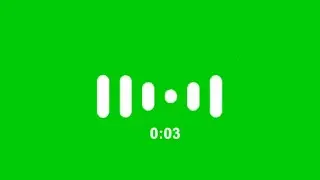 green screen audio spectrum || green screen video | 2020