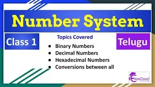 Number System | Class 1 | Huzefa | Telugu