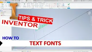 Inventor How To Text Fonts