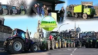 Trecker-Demo in Dresden | Land schafft Verbindung | 05.03.2020 ▶ Agriculture Germanyy