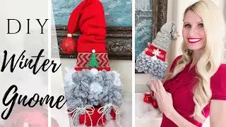 DIY WINTER GNOME | HOW TO CREATE A CHRISTMAS GNOME | SCANDINAVIAN GNOME