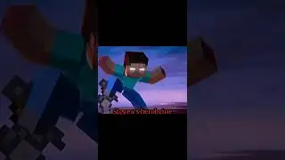 Steven Vs Herobrine [Edit] Animação 1V1 !  ?🥶#short #shorts #steve #steven #herobrine #minecraft #yt