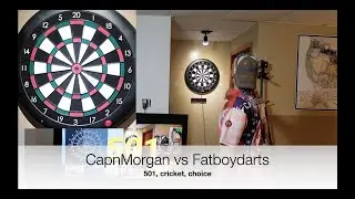 CapnMorgan vs Fatboydarts (after fixing Granboard issue)