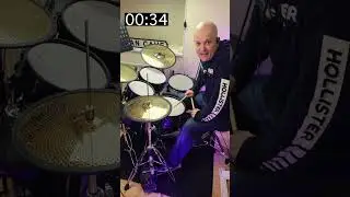 ONE MINUTE DRUM LESSON: Open Hi Hat Variations