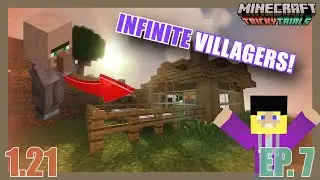The EASIEST Infinite Villager Breeder Build! 1.21 Minecraft Let's Play