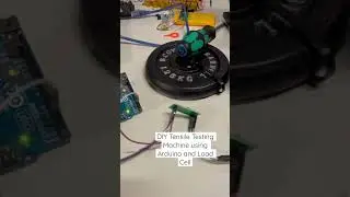 DIY Tensile Strength Testing Machine using 