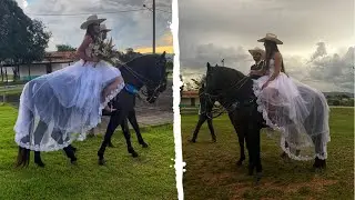 NOSSO CASAMENTO RÚSTICO 👰🏻‍♀️🤵🏻‍♂️❤️🤠