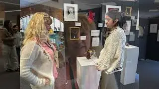 The work of 16 senior artists is featured at Huron High School's 2024 IB DP  Visual Arts Exhibition