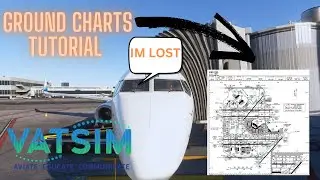 Lost on VATSIM? WATCH THIS!! (Ground Charts Tutorial)