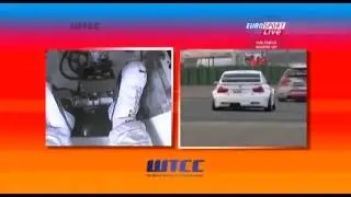 WTCC 2010: Andy Priaulx foot work