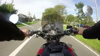 AMSR motorcycle ride - riding my Honda CX500 vintage motorcycle - No talk just riding