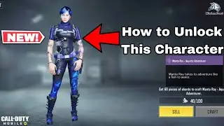 How to Get FREE Manta Ray - Aquatic Adventurer Character in Season 2 2023 Cod Mobile