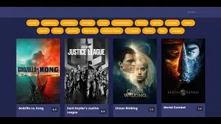 Genre Filters in TMDB API based site | Part 2 | HTML CSS JS | 50Projects50Days